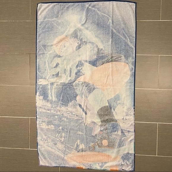 Hilasal Vintage Beach Towel Skateboard - Picture 2 of 7